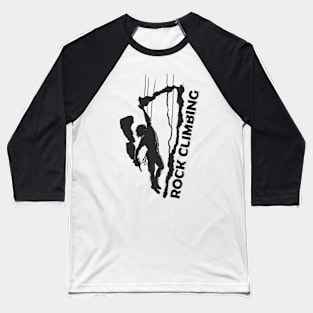 Rock Climber Baseball T-Shirt